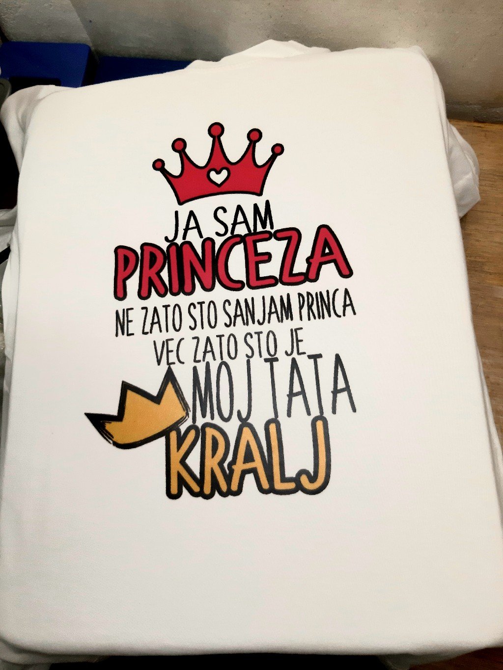 Poklon za rodjendan  deca/Majice sa stampom za decu/ja sam princeza tatina.jpg